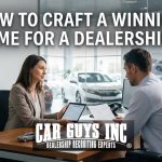 How to Craft a Winning Resume for a Dealership Job