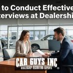 How to Conduct Effective Job Interviews at Dealerships