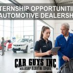 Internship Opportunities at Automotive Dealerships