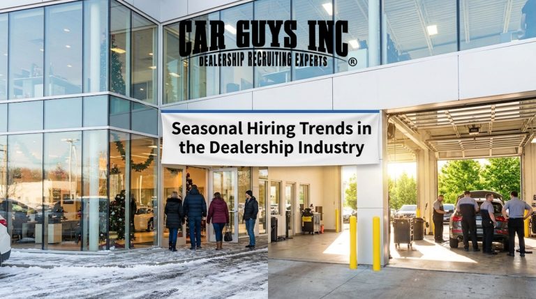 Seasonal Hiring Trends in the Dealership Industry