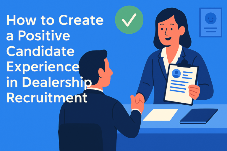 How to Create a Positive Candidate Experience in Dealership Recruitment
