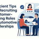 Efficient Tips for Recruiting Customer-Facing Roles in Automotive Dealerships