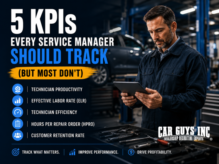 5 KPIs Every Service Manager Should Track (But Most Don’t)