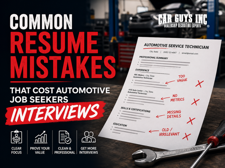 Common Resume Mistakes
