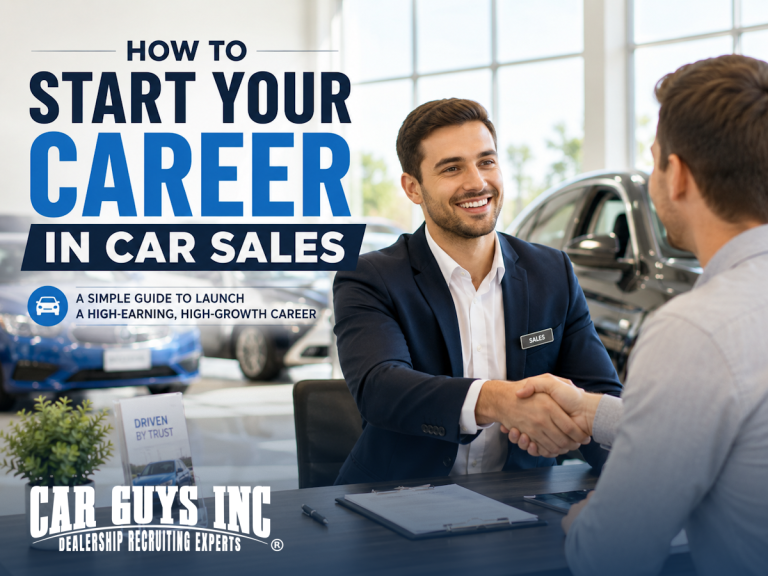 Careers in car sales