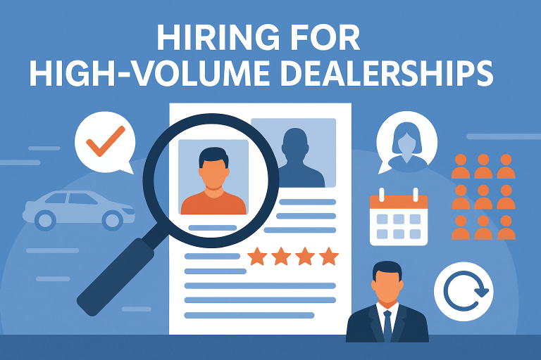 Recruiting for High-Volume Dealerships: Key Strategies for Success