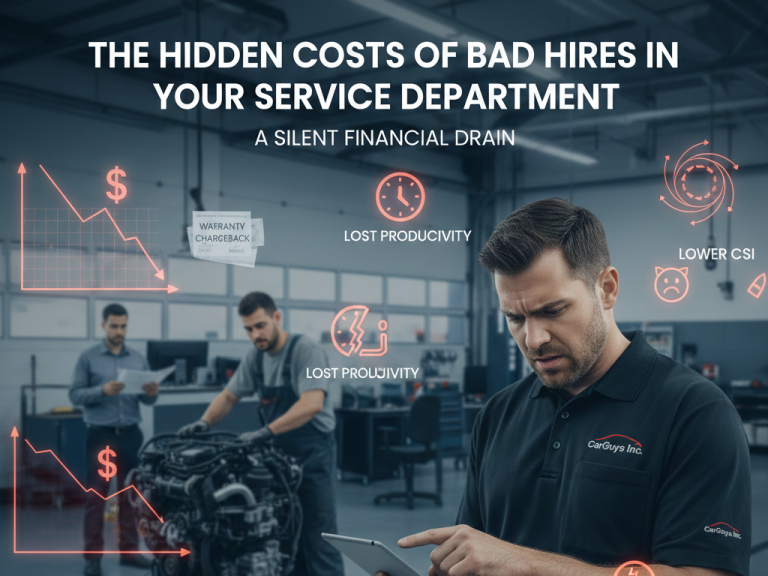 The Hidden Costs of Bad Hires in Your Service Department