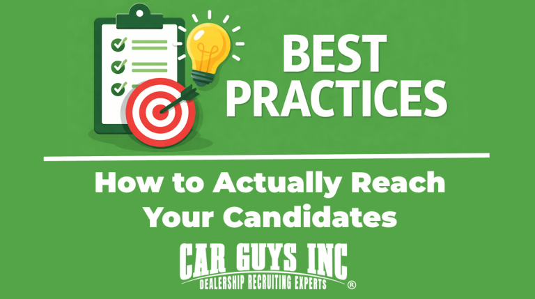 How to Actually Reach Your Candidates