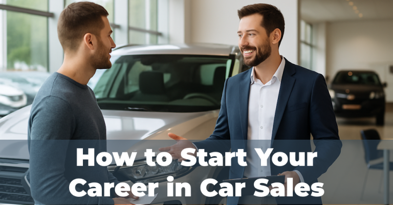Careers in car sales