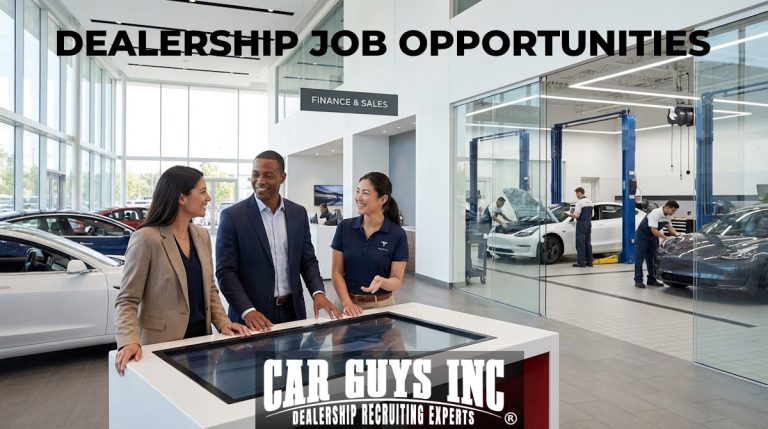 Dealership Job Opportunities