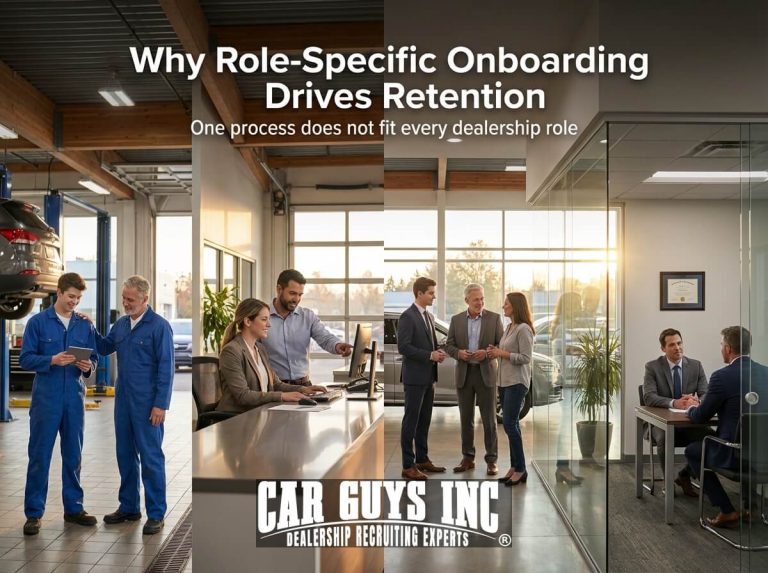 How Role-Specific Onboarding Reduces Dealership Turnover