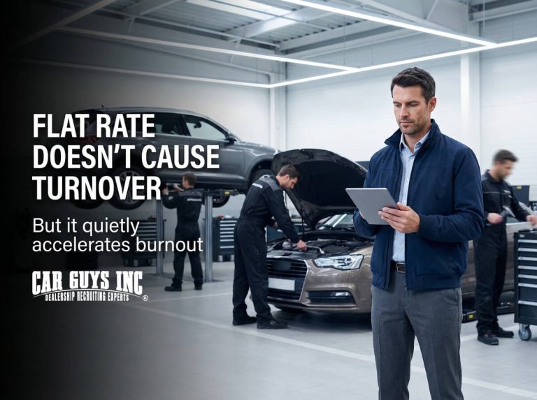 Why Flat Rate Pay Is Fueling Burnout and Turnover