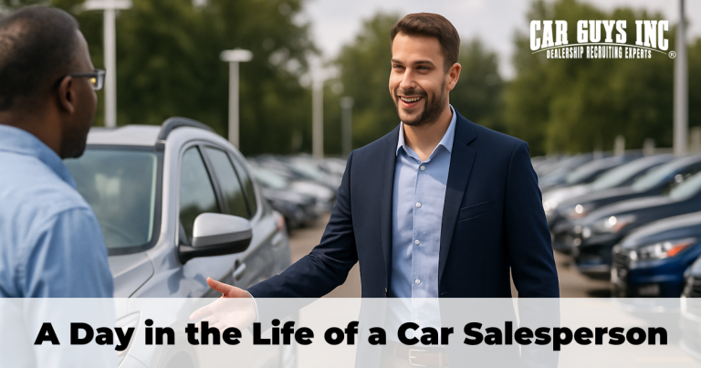 A Day in the Life of a Car Salesperson