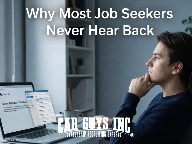 Why Most Job Seekers Never Hear Back, and How to Fix It