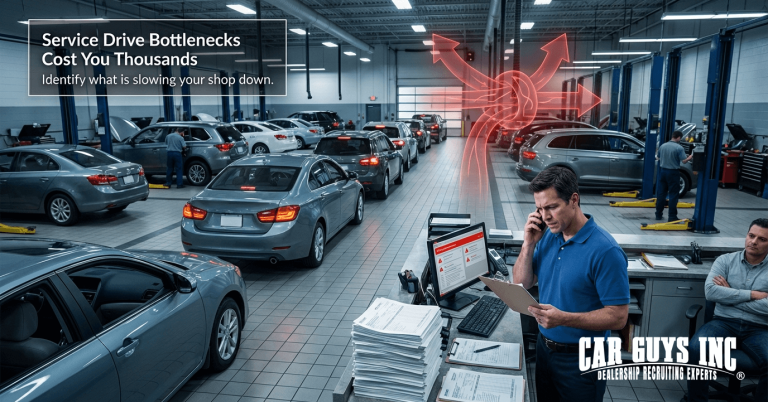 The Service Drive Bottlenecks Costing You Thousands Per Month