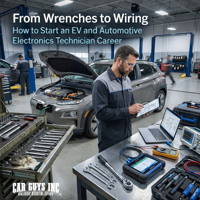 Getting Started as an EV and Electronics Technician
