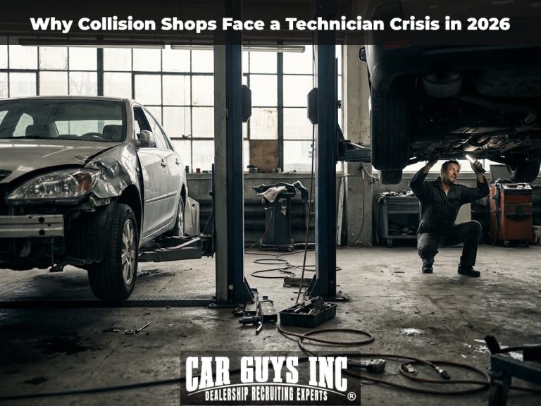 Why Collision Shops Face a Technician Crisis in 2026