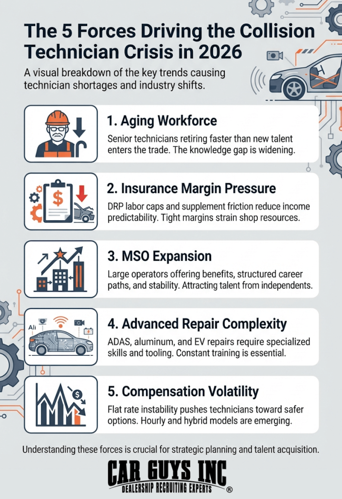 Collision Repair Hiring Crisis: What Shops Must Fix