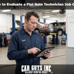 How to Evaluate a Flat Rate Technician Job Offer