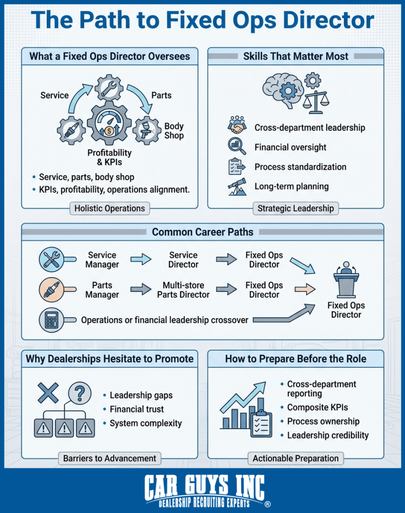 The Path to Fixed Ops Director
