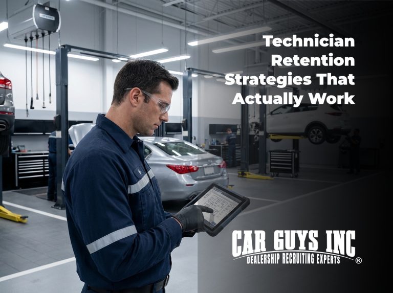 Technician Retention Strategies That Actually Work for Dealerships