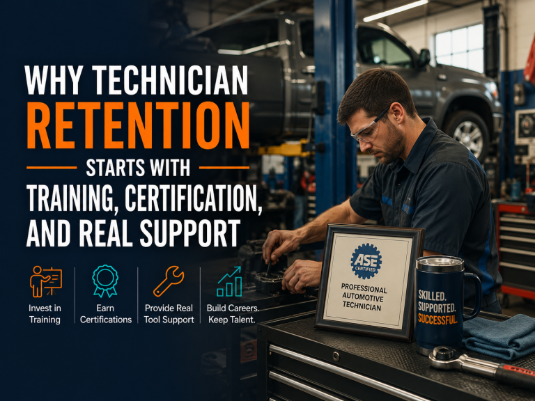 Why Technician Retention Starts With Training, Certification, and Real Support