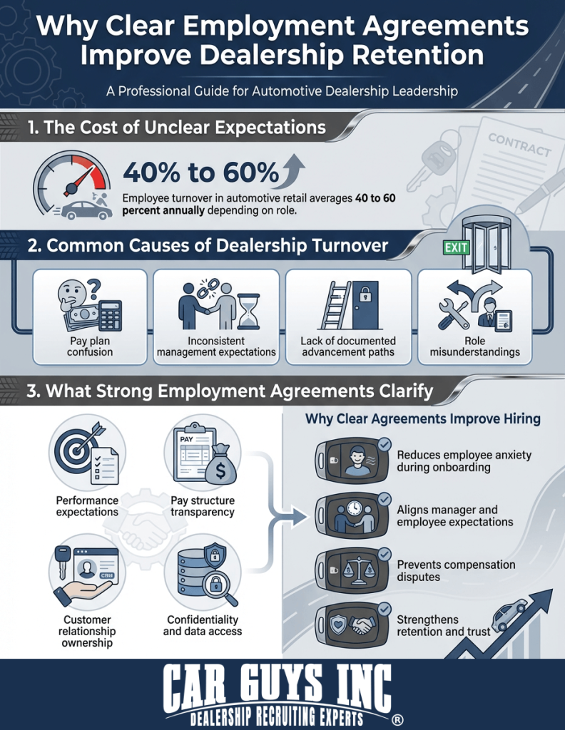 Why Clear Employment Agreements Help Dealerships Retain Talent