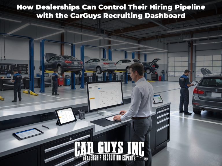 Automotive Recruiting Software: How the CarGuys Dashboard Helps Dealerships Hire Faster