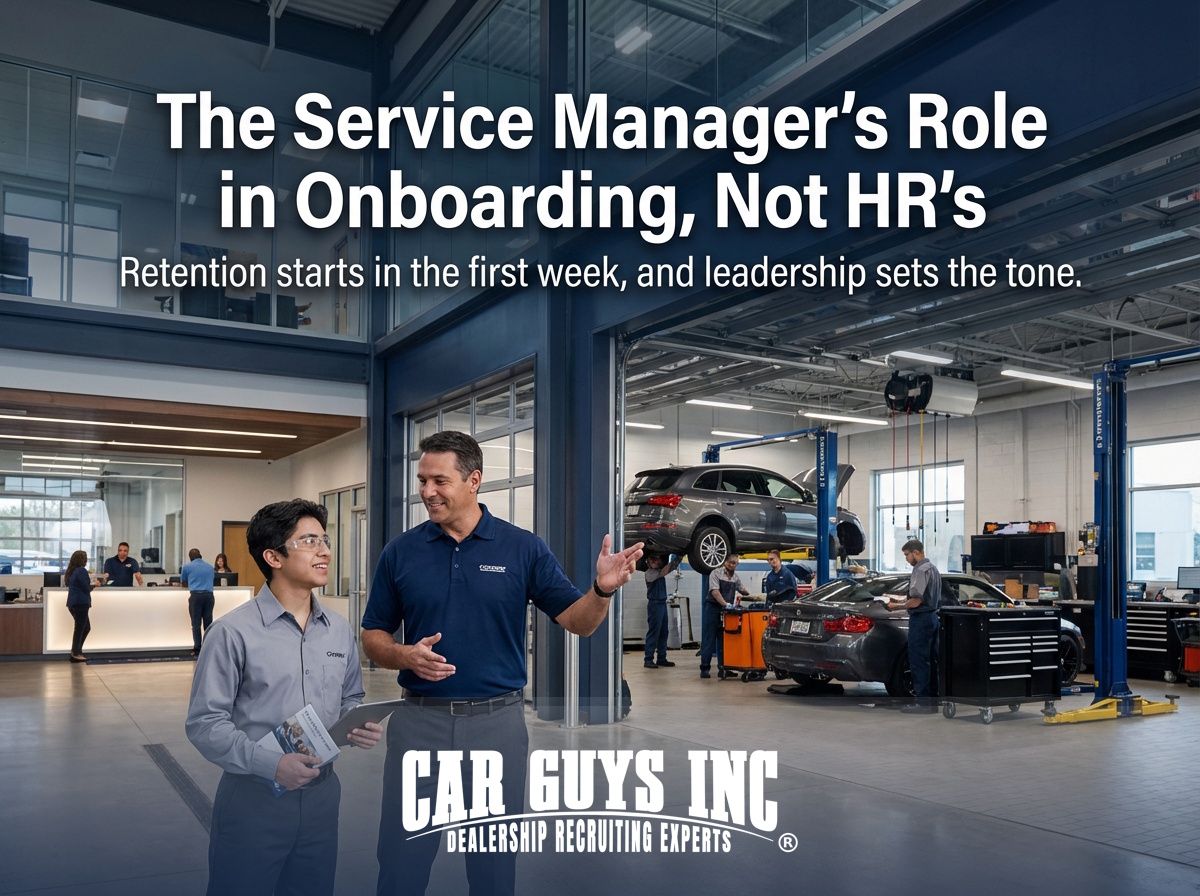 The Service Manager’s Role in Onboarding, Not HR’s