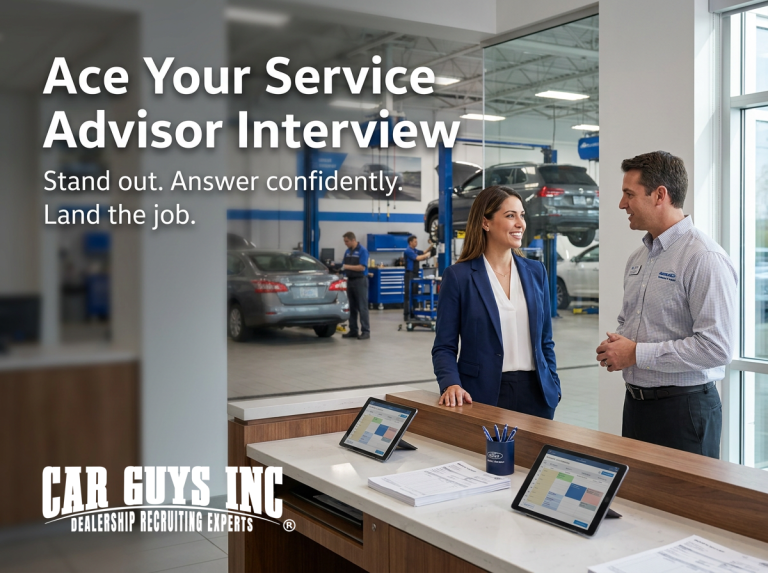 How to Prepare for a Service Advisor Interview