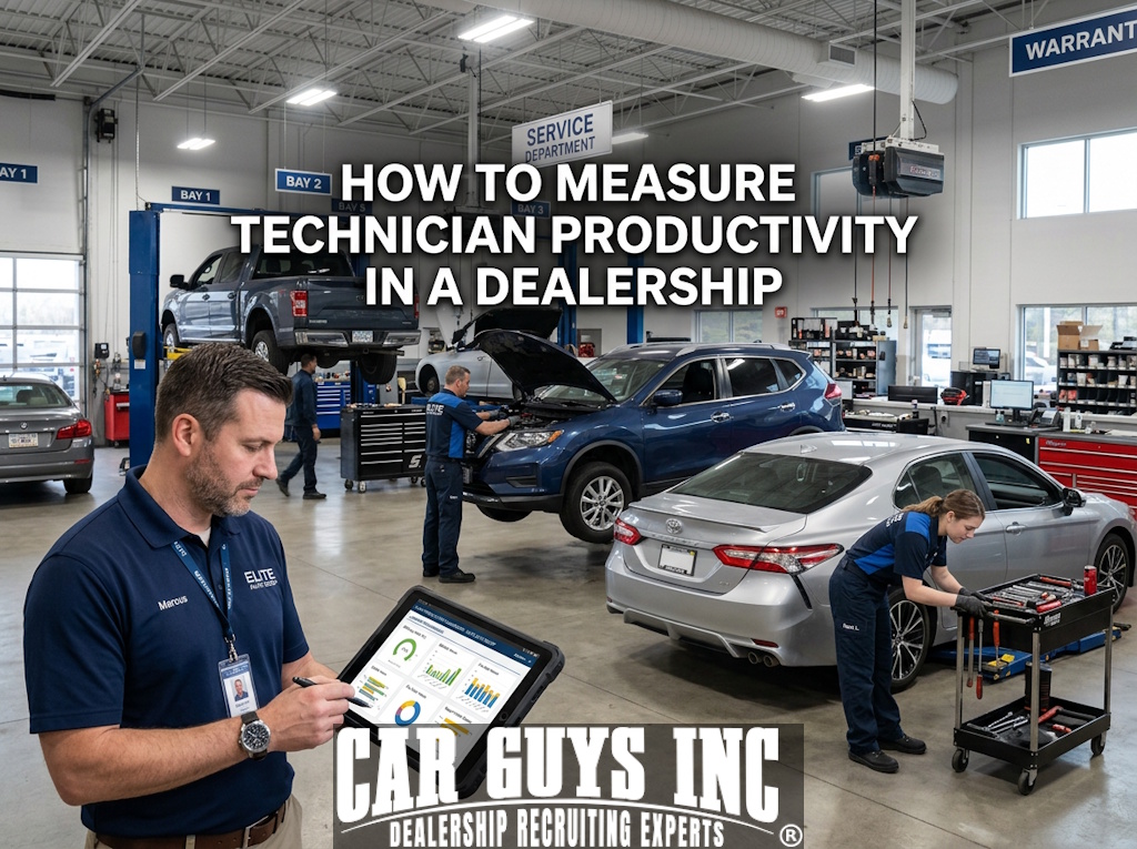 How to Measure Technician Productivity in a Dealership