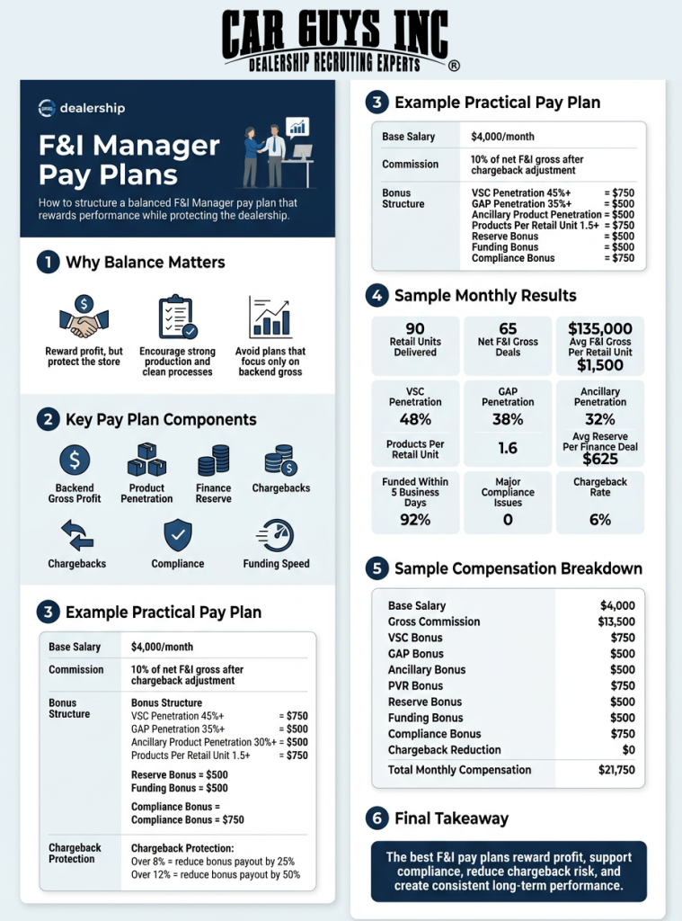 F & I Pay Plans