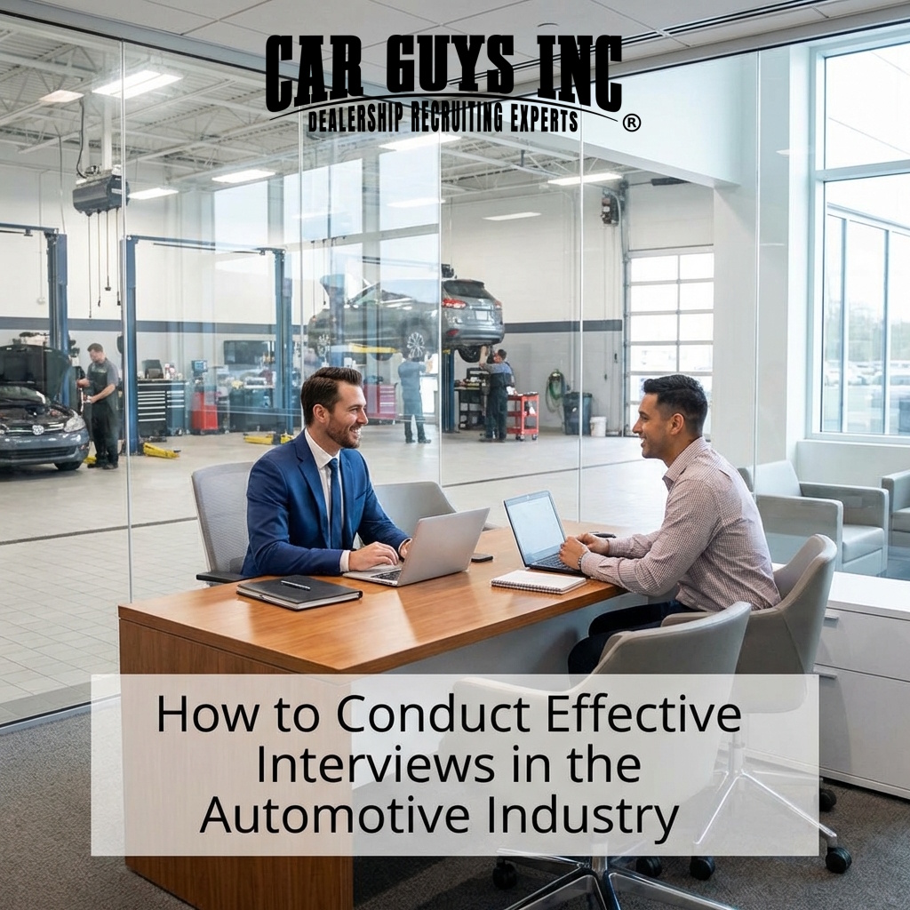 Car Interview Program How to Conduct Effective Interviews in the Automotive Industry ...