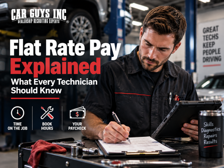 Flat Rate Pay Explained: What Every Technician Should Know