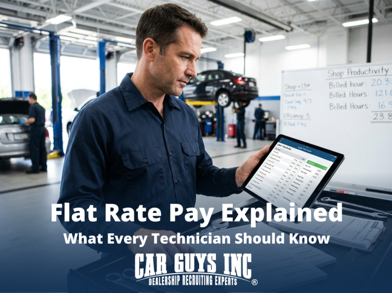 Flat Rate Pay Explained: What Every Technician Should Know