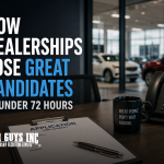 How Dealerships Lose Great Candidates in Under 72 Hours