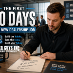 The First 90 Days at a New Dealership Job
