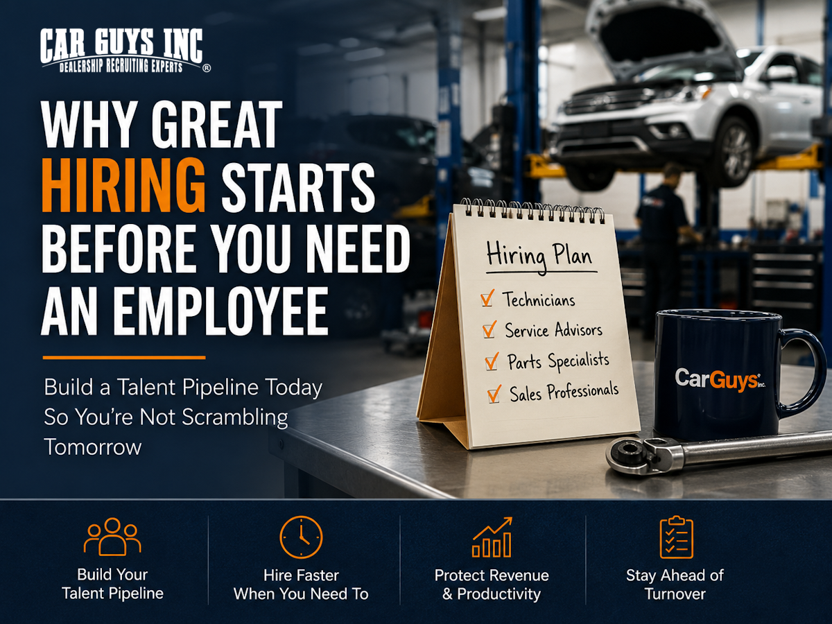 Why Great Hiring Starts Before You Need an Employee