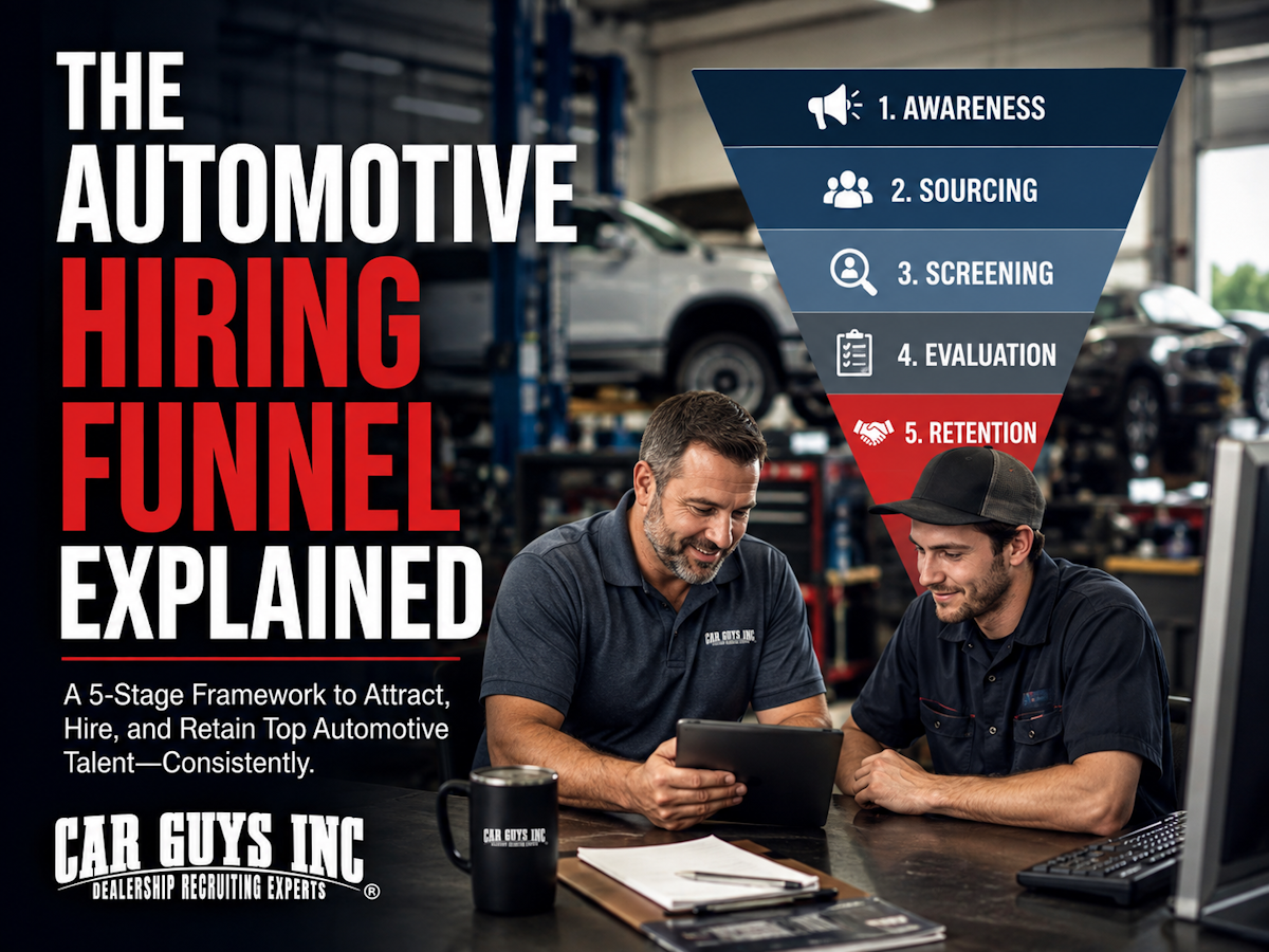 The Automotive Hiring Funnel Explained
