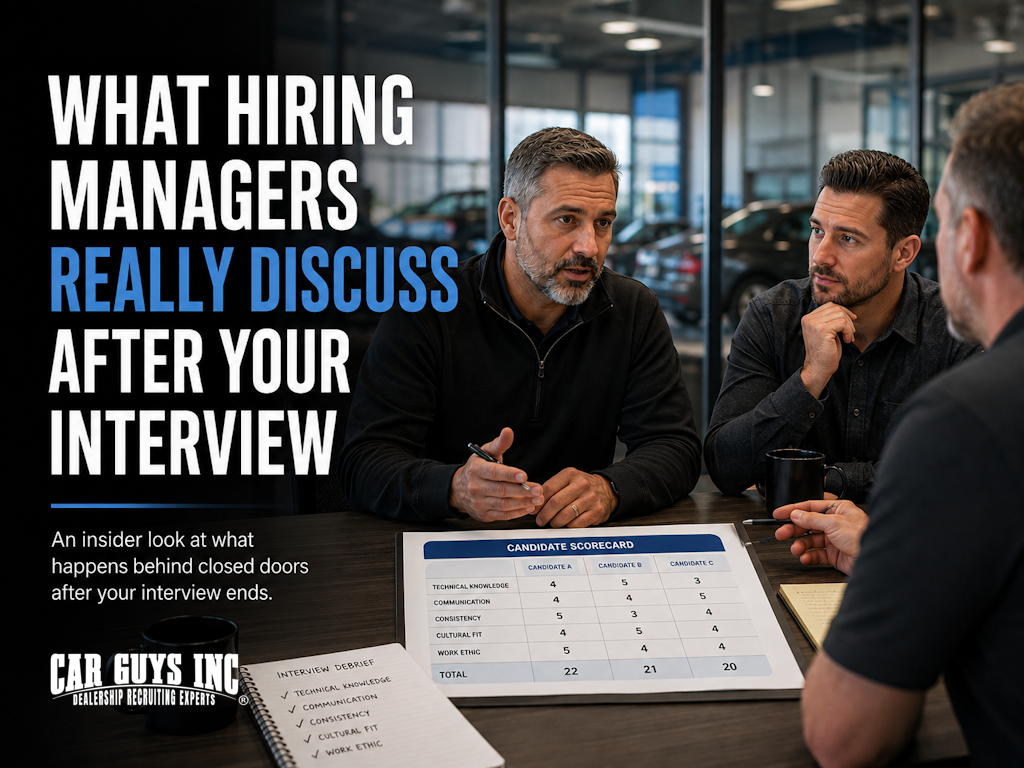 What Hiring Managers Really Discuss After Your Interview
