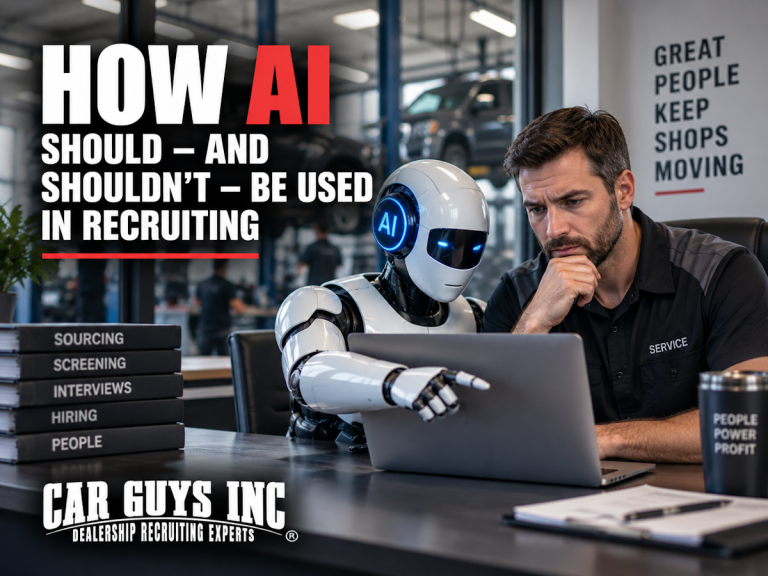 How AI Should – and Shouldn't – Be Used in Recruiting